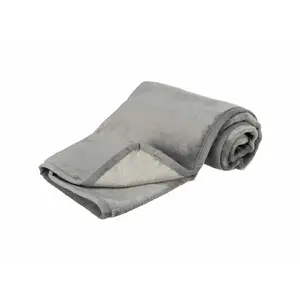 Pet Blanket Trixie Levy Gray Polyester Plush 100 x 70 cm