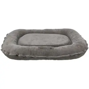 Trixie Vital Lennox овальная подушка для собаки/кошки, Chenille, серая, 130 x 100 см