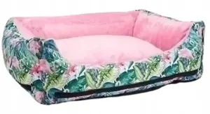 Bimbay pet sofa Kropka Flaming green 80x65 cm — small pet couch