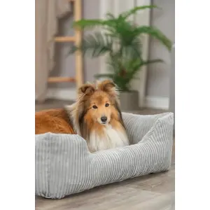 Pet bed Pets Collection Jonna Vital for dog/cat, light gray, 120 x 80 cm