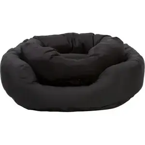 Dog Bed Dexas Paw Love Oval Small Black - Dexas 58433C