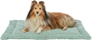 Коврик для животных Costway Jonna плюшевый шалфей 130 x 85 см для собаки/кота