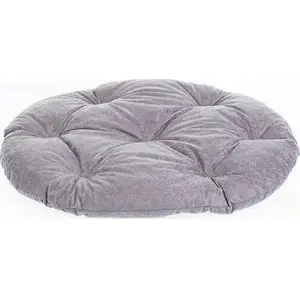 Pet bed cushion Diamsil DIAMSIL-PODUSZKA OWAL SZARA 55x44 cm