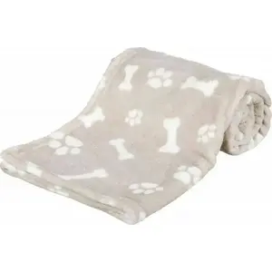 Blanket Trixie Kenny plush beige 75×50 cm for pets