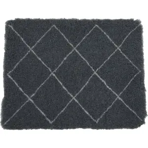 ZOLUX изолирующая лежанка Dry Bed с берберским узором 75×120 см, серый