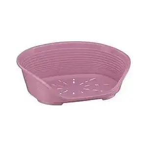 Pet bed FERPLAST Siesta Deluxe 4, size 61.5 x 45 x 21.5 cm, fuchsia