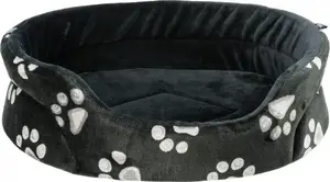 Лежак Trixie Jimmy овальный черный 110×95 см для собаки и кота