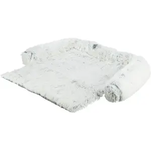 Бортик‑лежак для собак Trixie Harvey Furniture Protector, для дома, 900×900 мм, ручная стирка 40°C