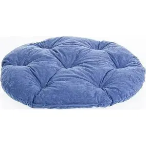 Pet bed pillow Diamsil oval cushion blue 75x58 cm