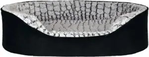 Orthopedic Dog Bed Trixie Lino 60×45 cm, black/grey