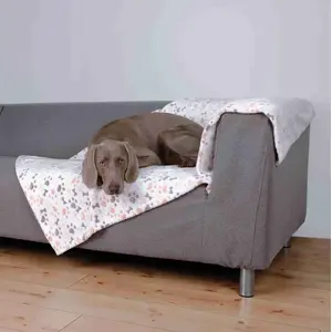 Dog Blanket Trixie Lingo Polyester Beige/White 750×500 mm