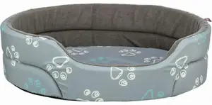 Pet bed Trixie Jimmy for dog/cat, light gray/dark gray, 55 x 45 cm