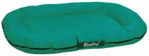 Inflatable Pet Pontoon Bimbay Ponton No.2 — green bottle design, dimensions 80×58 cm