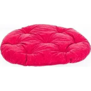 Diamsil oval pet cushion Poduszka Owal 75×58 cm, red
