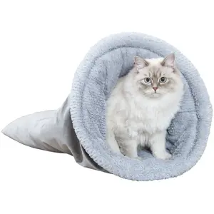 Setgarden Xmas Livia Soft slēgta guļa sunim vai kaķim, pelēka, 40 x 60 cm
