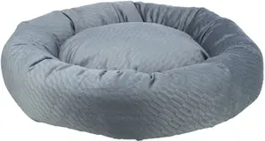 Pet bed Trixie Alena round ø 60 cm blue-grey — cozy sleeping cushion for cats and small dogs