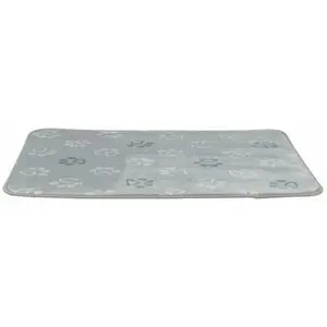 Pet mat Trixie Jimmy Soft for dog and cat, light gray, 110 x 70 cm