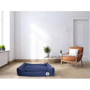Pet bed Paw - Paw Paw Love Kæledyrspude XX-Large marine blue