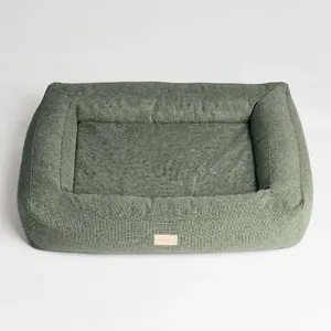 Лежак для животных Usorteret Shiro & Malou Box Bed зелёный L 120 см