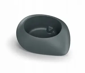 Flower pot Prosperplast YEKE model PP-TY40-107G, graphite