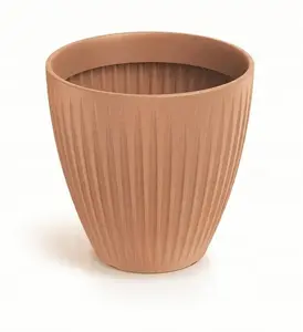 Flower pot Prosperplast Latia Round Midl — terracotta, model TLRO40M-243R