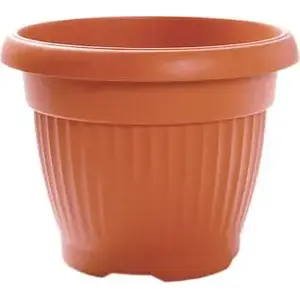 Flower pot Prosperplast Terra, diameter 15 cm, terracotta