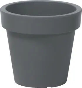 Flower pot Prosperplast Lofly DLOF400 round gray stone 39×39×36 cm