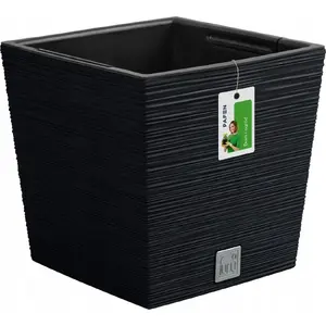 Flower pot Prosperplast Donica Furu DFS240, model DFS240-S433, anthracite