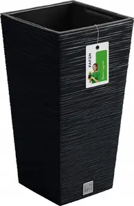 Flower pot Prosperplast Donica Furu DFSH240 anthracite (DFSH240-S433)