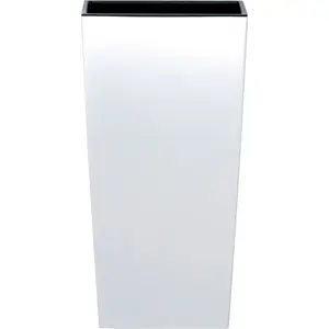 Flower pot Prosperplast URBI SQUARE 170 mm white (DURS170-S449)