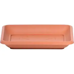 Flower pot stand Prosperplast PODSTAWKA TERRA teracotta – model PP-PKWT14T