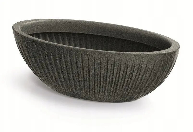 Puķu pods Prosperplast Latia Oval Granit