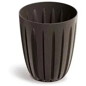 Flower pot Prosperplast WARIO ECO WOOD - KAWA, plastic planter, indoor/outdoor