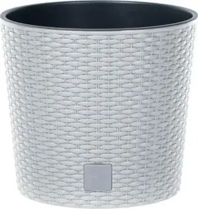 Горшок Prosperplast Rato Round (25573350) – пластиковый круглый кашпо, для дома и улицы