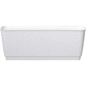 Flower box Prosperplast RATOLLA DRL300P — balcony planter, 30 cm length, plastic