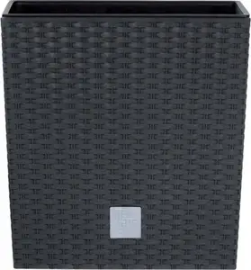 Flower pot Prosperplast Rato Low — compact outdoor/indoor plastic planter, model V31AC-CEN-66340