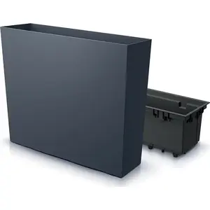 Flower planter Prosperplast DUC800T high terrace box pot – model DUC800T-S433 (rectangular high planter)