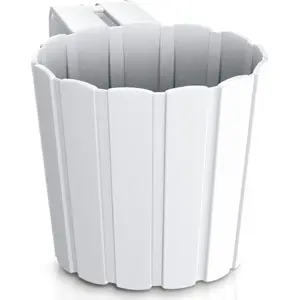 Flower pot Prosperplast Boardee Hook DDEZ150 — white, hanging hook planter