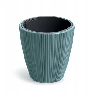 Flower pot Prosperplast ORO blue Scandinavian style 33 L