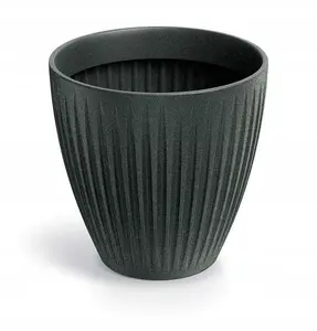 Цветочный горшок Prosperplast Latia Round Midl - Granit (модель TLRO60M-462GR)