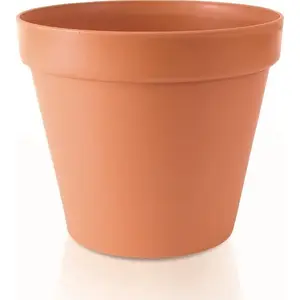 Flower pot Prosperplast DGA26 round classic planter, model DGA26-R624