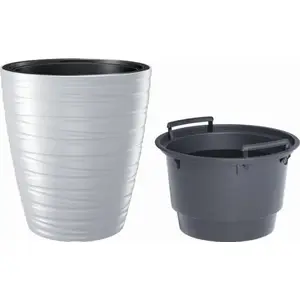 Flower pot UN Maze model DBMZ300-S449, white, single piece