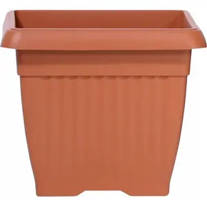 Flower pot Prosperplast TERRA DKWT37-R624, terracotta color, dimensions 37×37×30 cm
