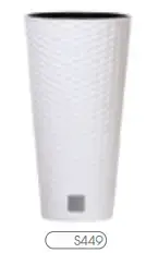 Flower pot cover Prosperplast RATO TUBUS white 30 cm