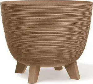 Flower pot UN FURU ECO WOOD-NATURO MIX — model DFUR300W-4665W, single piece
