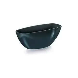 Flower pot Prosperplast Coubi, model DUMS360-S433 — diameter 360 mm, anthracite