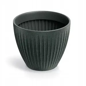 Flower pot Prosperplast Latia Round Granit, model TLRO30-462R