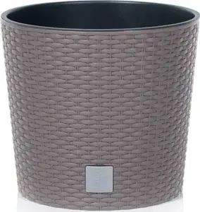 Prosperplast plastic flower pot Rato Round DRTUS250L-7529U, model Rato Round