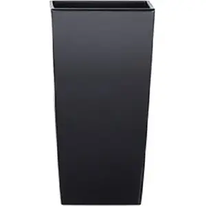 Flower pot Prosperplast Urbi Square 400 mm, anthracite, model DURS400-S433