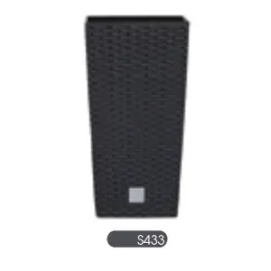 Flower pot Prosperplast Doniczka RATO SQUARE 170 mm anthracite